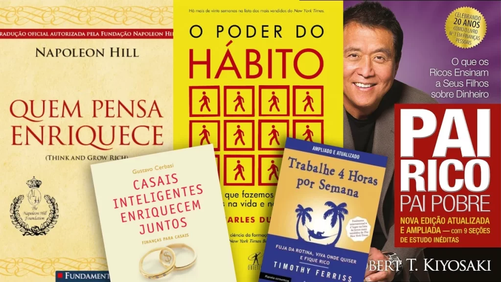 Livros de finanças e educação financeira